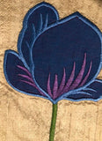 Alef Judaica Embroidered Silk Matzah Cover
