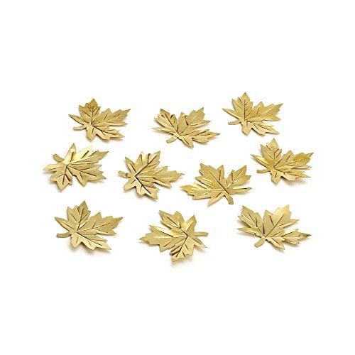 Metal Maple Leaves Table Scatter