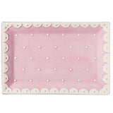 Pink and White Dots Serving Tray - A Gifted Solution