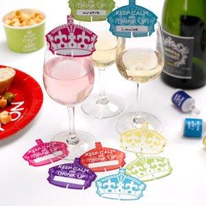 Keep Calm Place Cards for Glasses - A Gifted Solution