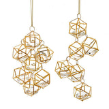 Gold Wire Modern Hanging Ornaments