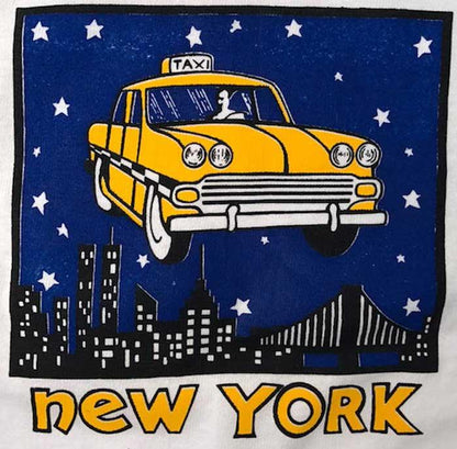 New York City Yellow Taxi Kid's Tee Shirt XS 2-4T - A Gifted Solution