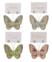 Butterfly Placecard Holders Set