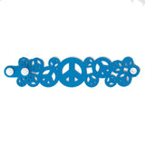 Peace Sign Silicone Bracelet