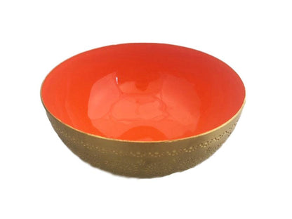 Colorful Brass Food Safe Bowl - A Gifted Solution