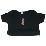 Blue Stripe Tie One Piece 12-18 mo - A Gifted Solution