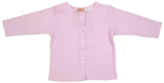 Zutano Pink Candy Stripe Jacket 6-12 months - A Gifted Solution