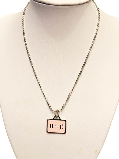 Be Happy Emoticon Necklace